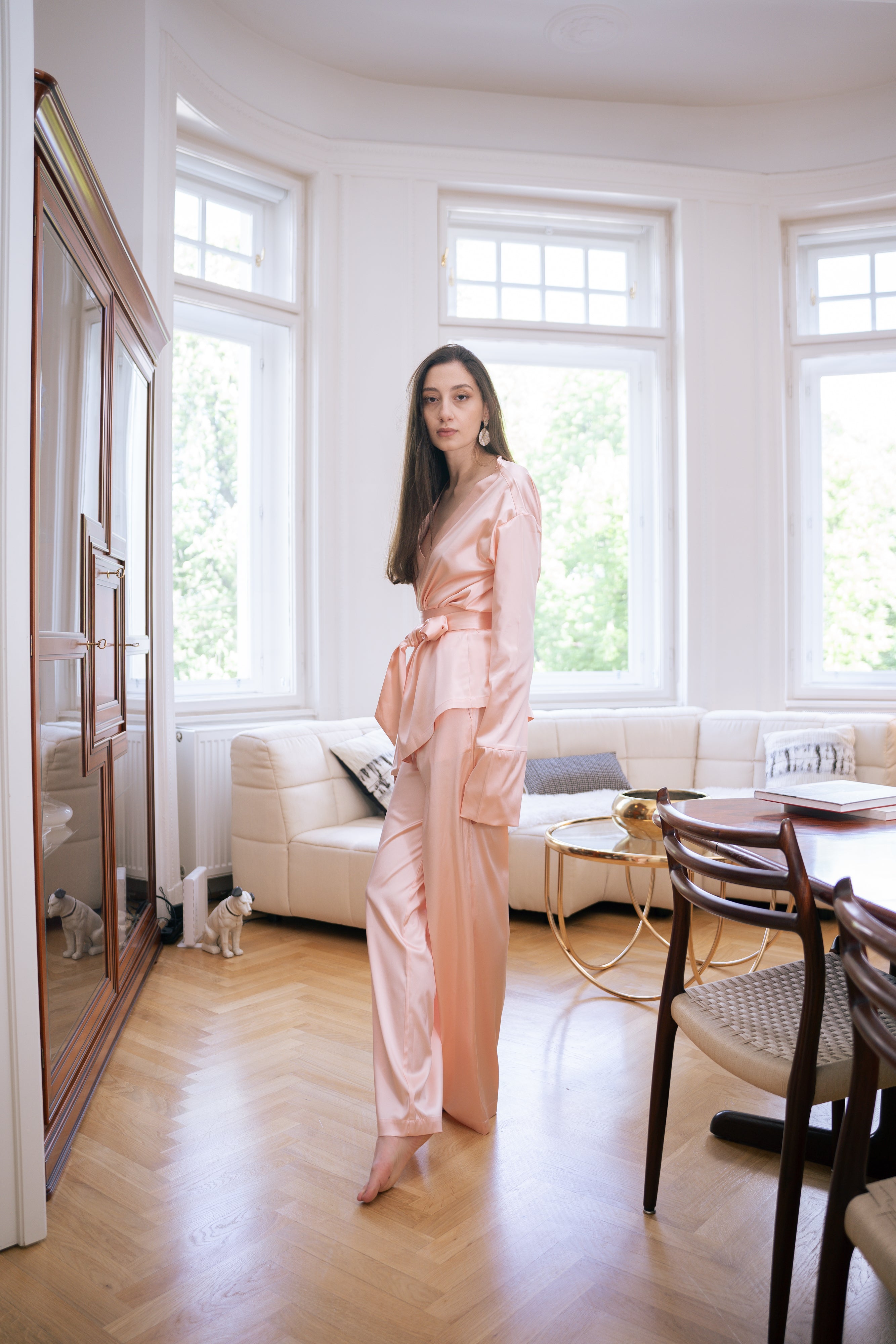 Kimono "Peach in Blossom"