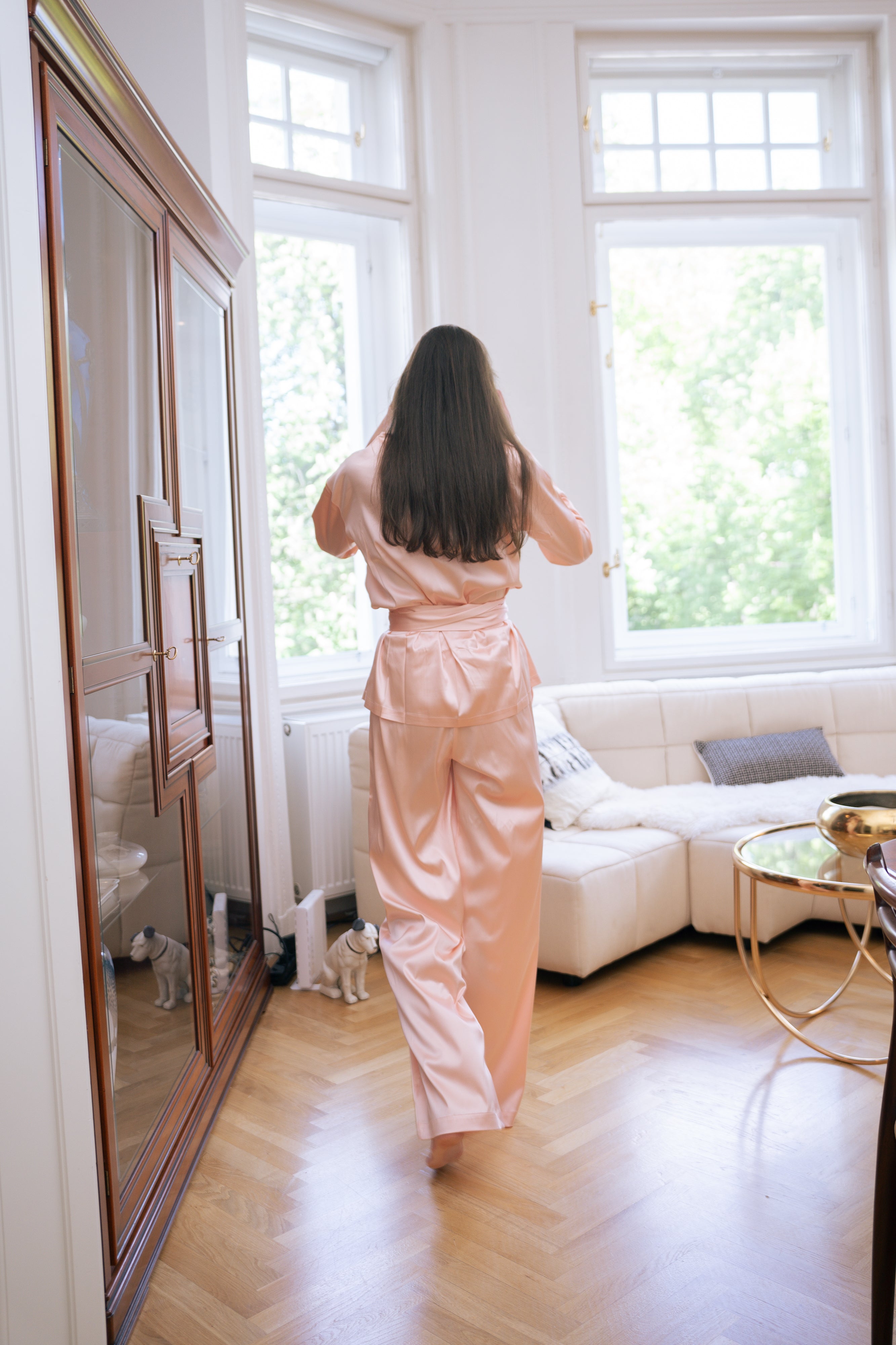 Kimono "Peach in Blossom"