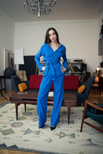 Load image into Gallery viewer, Kimono suit &quot;Majorelle Garden&quot;
