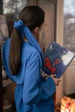 Load image into Gallery viewer, Kimono suit &quot;Majorelle Garden&quot;
